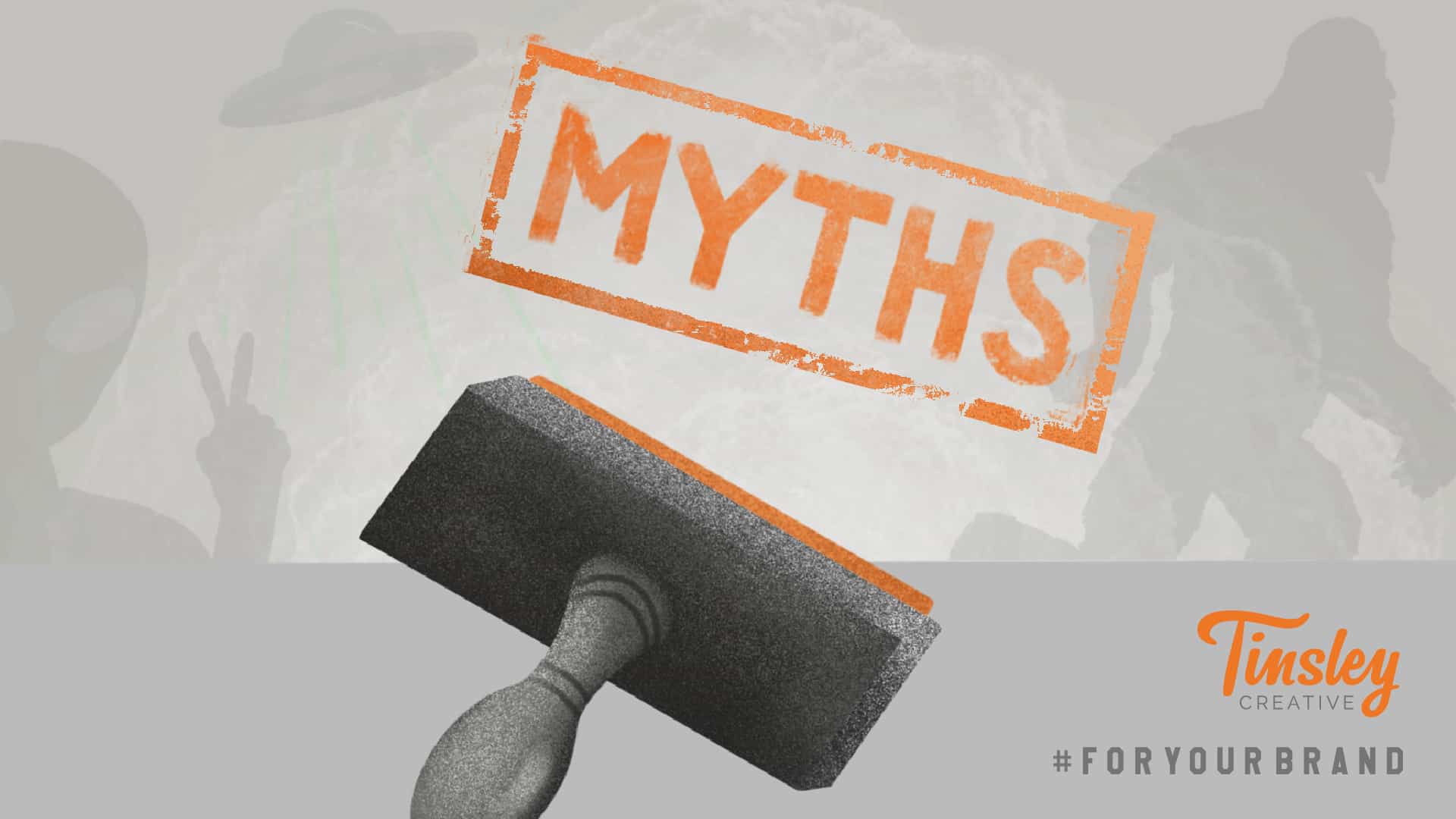 Marketing myths graphic
